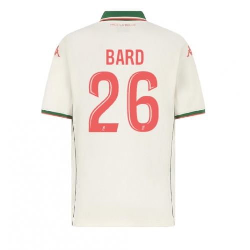 Billige Fotballdrakt OGC Nice Melvin Bard #26 Replika Bortedrakt 2025-26 Kortermet Billige Fotballdrakt OGC Nice Melvin Bard #26 Replika Bortedrakt 2025-26 Kortermet